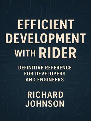 cover image of Efficient Development with Rider
